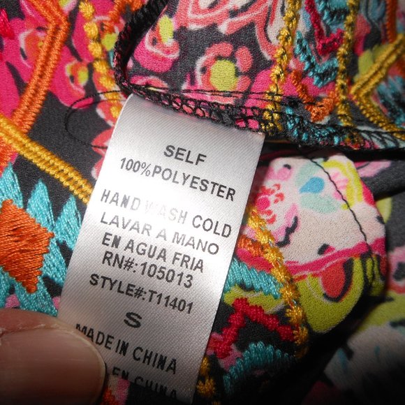 Brand new Emily Wonder Embroidered Boutique Tunic - Picture 8 of 8